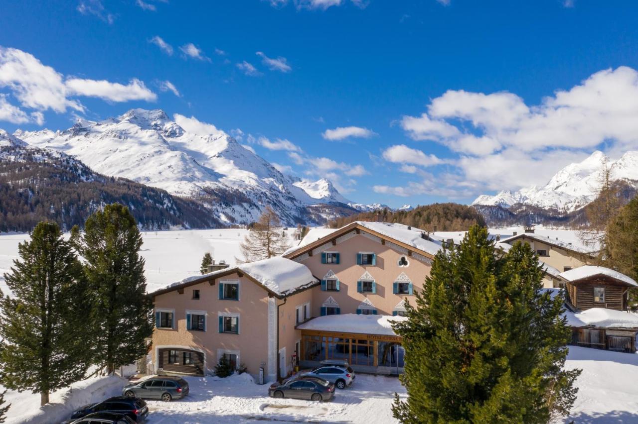 Hotel Chesa Randolina سيلس ماريا المظهر الخارجي الصورة